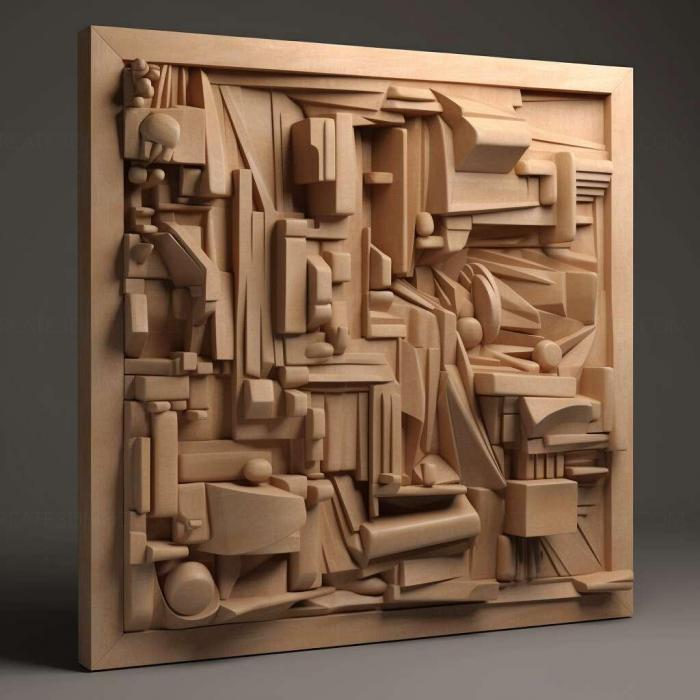 نموذج ثلاثي الأبعاد لآلة CNC 3D Art 